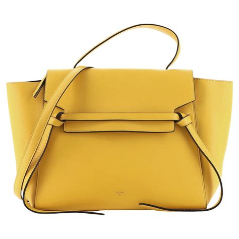 mini yellow celine bag|celine bag shoulder.